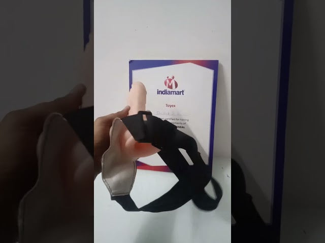 7 inch Big Hollow Strap On Dildo with Vibration and belt Female Sex Toy
