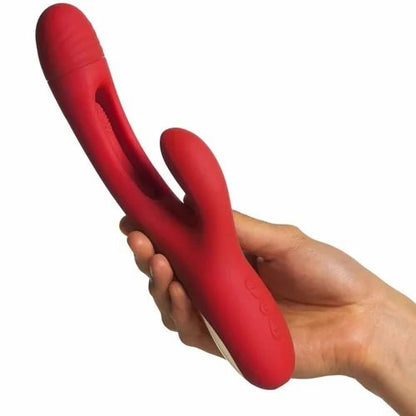rabbit vibarot with 3 in 1 vibartion with 21 mode for women