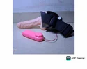 7 inch Big Hollow Strap On Dildo with Vibration and belt Female Sex Toy