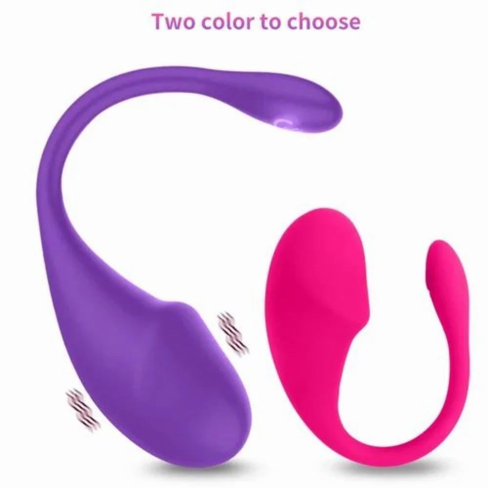 Vibrator G Spot Massager Women App Remote Control Wear Massager, Silicon