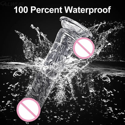 TOYEX Transparent Jelly Dildo for Women with Suction Cup