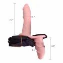 Lesbian Strap on Dildo With Vibration