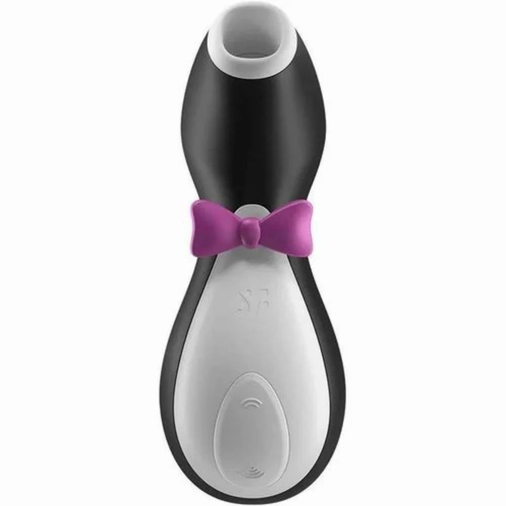 Women Air Pulse Stimulator Penguin Massager - Rechargeable Silicon Couples Vibrator