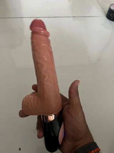 Up-Down Motion Dildo Vibrator-USB Chargeable with 6 Different Vibration Modes by ToyEx